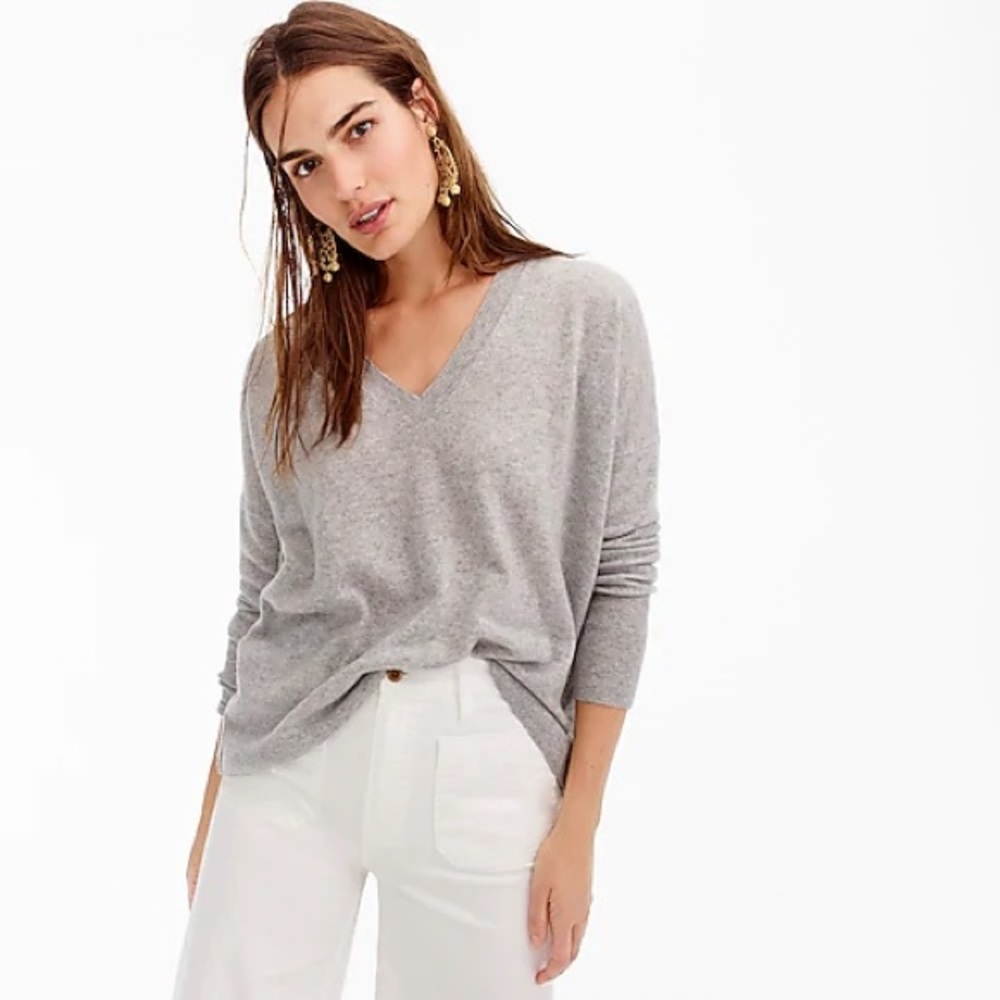 J crew wool blend sweater